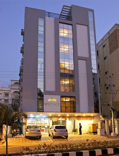 Oyo 17375 My Place Kondapur Hicc ハイデラバード エクステリア 写真